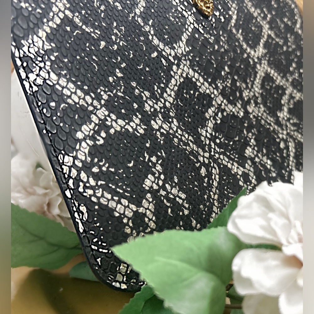 Anne Klein Snake Pattern Wristlet - Picture 6 of 9